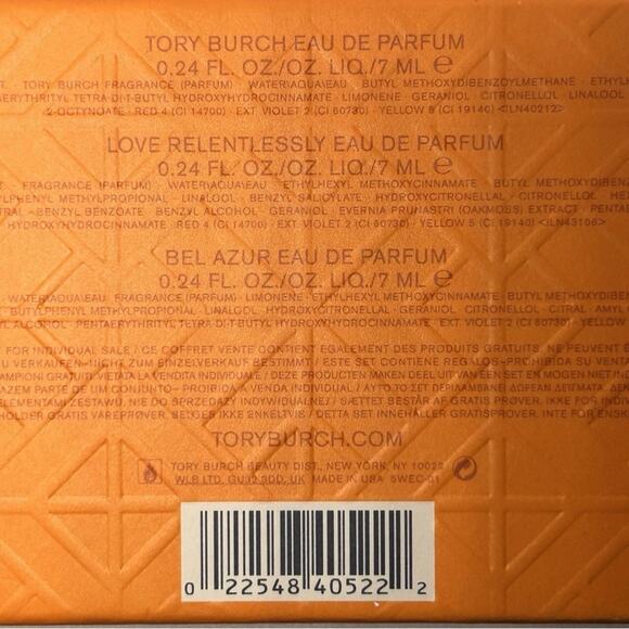 Tory Burch Deluxe Mini Coffret: Signature  NIB Set Of 3 - Picture 4 of 6